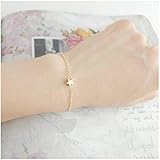 Olbye Star Bracelet Tiny Star Charm Hand Chain