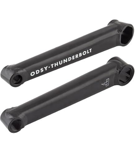 Amazon.com : Odyssey Thunderbolt BMX Cranks Rustproof Black