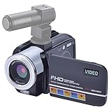 Camcorder Video Camera 24MP Digital Camera Full HD 1080p Vlogging Camera Support Microphone Camcorders Night Vision HDMI Output with Remote Controller