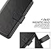 J&D Case Compatible for Moto Z Play Droid Case, Wallet Stand Slim Fit Heavy Duty Protective Shockproof Flip Wallet Case for Motorola Moto Z Play Droid Wallet, Not for Moto Z2 Play/Z3 Play Black