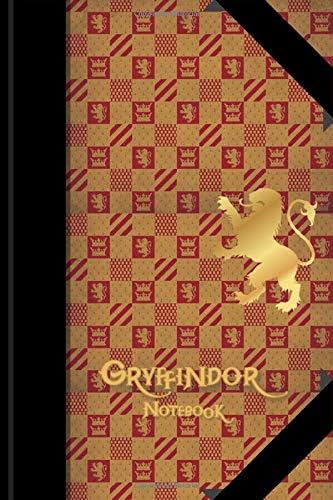 Gryffindor Notebook: We All Love Harry Potter Composition Notebook, Soft Glossy Wide Ruled Journal with Ruled lined Paper for Taking Notes, Writing Workbook