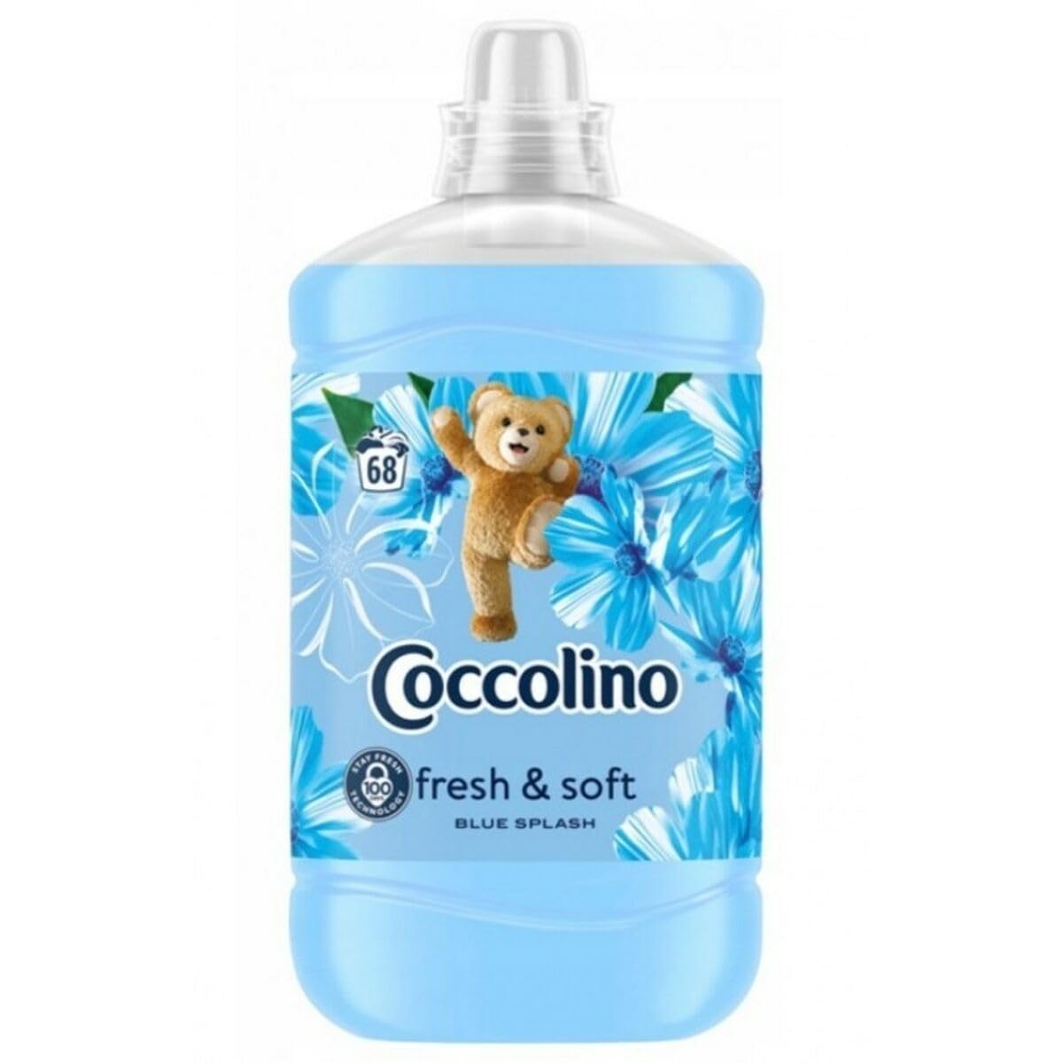 Photo 1 of Coccolino Blue Splash Fabric Softener 1700ml/57.5 fl oz 68 Washes