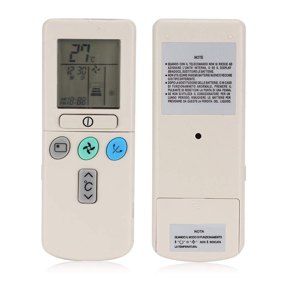 VBESTLIFE Universal Remote Control for RAR-2A1 RAR-52P1 RAR-2SP1 RAR-3U4 RAR-2P2 RAR-3U3 RAR-52P2 RAR-2P1 Air Conditioning Conditioner