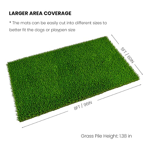 SUNTURF Dog Pee Grass, Artificial Grass for Dogs, Fake Grass for Dogs
