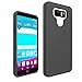 LG G6 Case,LG G6 Plus Case, E-outfit Shockproof Impact Protection Hybrid Dual Layer Defender Protective Cover Thin Corner Protection Shock Absorbing Resist Case for LG G6 (Black)