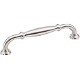 Jeffrey Alexander 658-128SN Tiffany Collection Pull, Satin Nickel