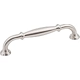 Jeffrey Alexander 658-128SN Tiffany Collection Pull, Satin Nickel
