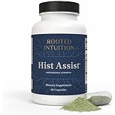 Rooted Intuition Hist Assist | Seasonal Sinus & Immune Balance Formula | Quercetin Bromelain NAC Nettle | Non-GMO Gluten Free | 40 Capsules