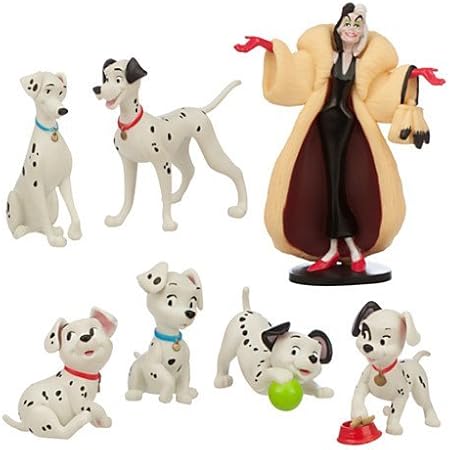 Amazon ディズニー 101匹わんちゃん ダルメシアン イヌ プレイセット フィギュア 7点セット 人形 ドール おもちゃ Amazon ディズニー 101匹わんちゃん ダルメシアン イヌ プレイセット フィギュア 7点セット 人形 ドール おもちゃ