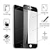 iPhone 6s Anti Glare Glass Screen Protector, D&P Front Anti Glare /Matte Full Cover Tempered Glass For Apple iPhone 6s/6[3D Touch Compatible][Black]+ Back Matte PET