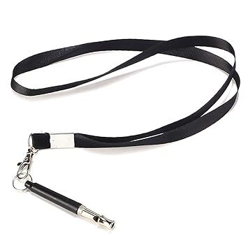 nongxingtianxia Hundepfeife Ultraschall gegen Bellen und Training mit Umhängeband und einstellbaren Frequenzen Trainingsgerät