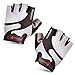 BOODUN B-001 Cycling Half Finger Gloves with Shock-Absorbing Foam Pad, Grey, Large