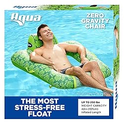 Aqua LEISURE Zero Gravity Pool Chair