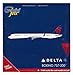 GeminiJets Delta B757-200W 1:400 Scale Die Cast Aircraft