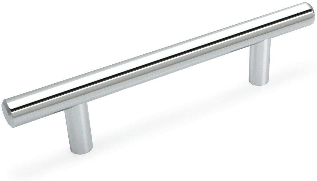 Best 10 Pack Polished Chrome Cabinet Hardware Euro Style Bar Handle Pull