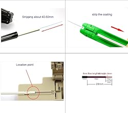 100pcs SC APC Fiber Optic Quick Connector with