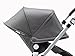Bugaboo Cameleon3 Classic Complete Stroller, Grey Mélange - Versatile, Foldable Mid-Size Stroller with Adjustable Handlebar, Reversible Seat and Car Seat Compatibility