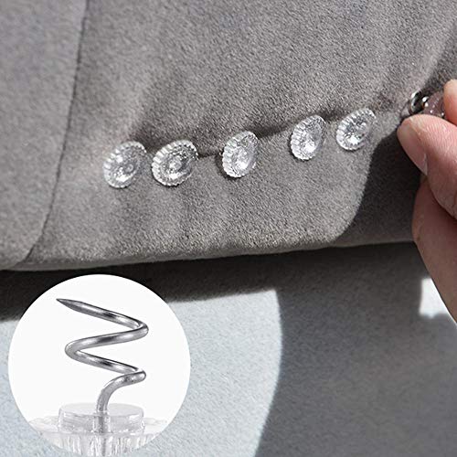 image for Free Walker Twist Pins 50PCs for Upholstery with Clear Heads,Sewing Co