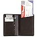 RFID Leather Passport Holder by FULL VOYAGE – Can Be Used As A Wallet, an ID, Credit Card, Boarding Pass, Money & Ticket Holder – Blocks RF Signals & Keeps Your Personal Information Protected