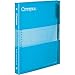 KOKUYO Campus B5 Slide Binder Notebook with 5 Tab Dividers, PP Cover, 26 Hole, 100 Sheets Capacity, Light Blue, Japan Import (RU-P334NLB)