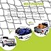 Angooni Truck Bed Cargo Nets | 4x6 Ft Stretches to 8x12 Ft for Pickup Truck, 4