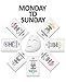 [Monday To Sunday] One Week Treatment Mask Sheet - 7sheets (One Week)