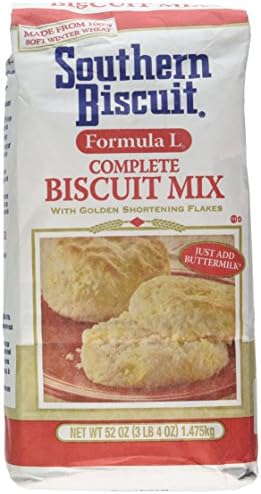 Southern Biscuit Formula L Complete W/Golden Shortening Flakes Biscuit Mix, 52 Ounce