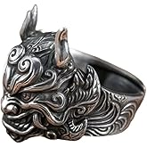 Gothic Statement Ring Evil Death Biker Punk Rock Dark Accessories Handmade Vintage Rings Grunge Adjustable Rings Skeleton Skull Heart Cross Open Band Ring for Men Women Birthday Jewelry Gift