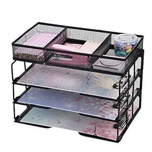 reliatronic malla oficina archivo de escritorio carta bandeja