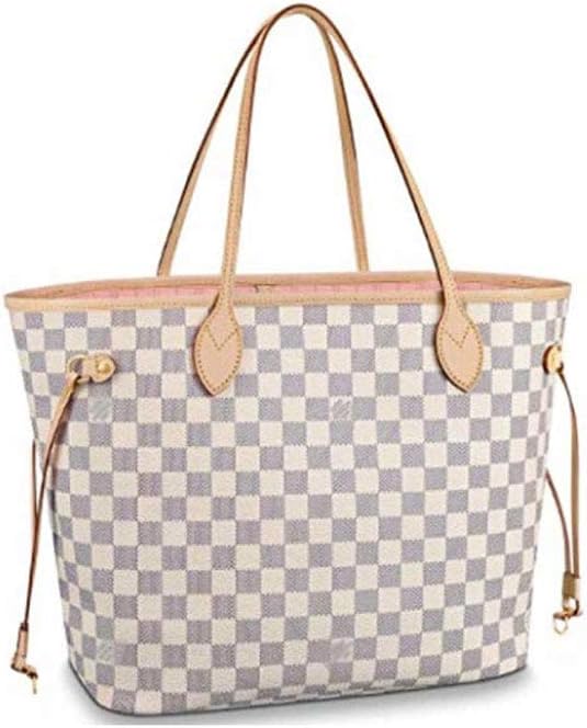 RCJCQS Neverfull Style Designer Woman Organizer Handbag Medium Size Shoulder Fashion Bag Damier Tote