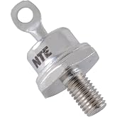 NTE Electronics NTE5991 Silicon Power Rectifier Diode, Do-5, Anode Case, 40 Amp Current Rating, 400V