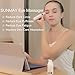 [Clearance sale] SUNMAY Sonic Eye Massager, 42℃ Heated Anion Import Wand for Dark Circles and Puffiness, Skin Care Device (White)