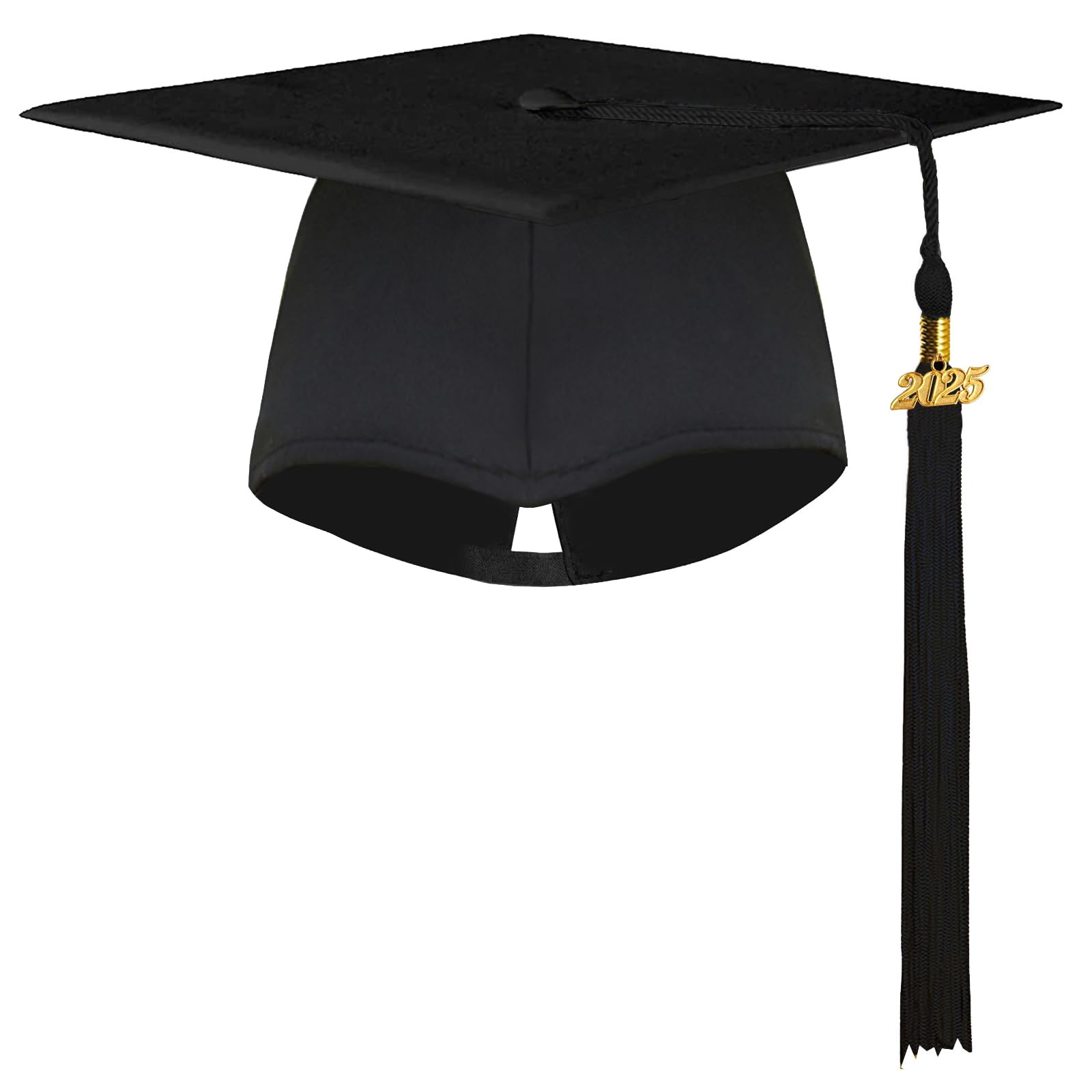 BROADREAM Unisex Graduation Cap for Graduation, University, High School, Adjustable Student Hat, With lettering, L