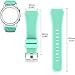 Midenso Bands for Gear S3 Frontier/Classic/Moto 360 2nd Gen 46mm Watch Silicone Bracelet, Sports Silicone Band Strap Replacement Wristband for Samsung Gear S3 Frontier / S3 Classic (Teal)