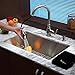 Kraus KEA-14461BN Aura Bathroom Accessories - Wall-mounted Ceramic Lotion Dispenser Brushed Nickel