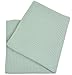 Sinland Microfiber Hair Drying Towel Waffle Weave Towel Extra Large Hand Bath Towels 20 Inchx40 Inch Light Jade