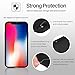 iPhone X Case, Liquid Silicone Gel Rubber Matte Anti Scratch Minimalist Thin Ultra Slim Case Fit with Soft Microfiber Lining Shock Absorbing Comfort 3D Full Protective Cover for iPhone X 10 (Black)