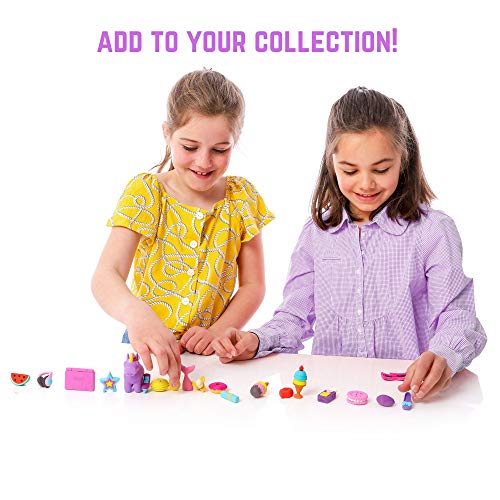 GirlZone: Unicorn Party Fruit Scented Erasers for Kids, Great Gift for Girls