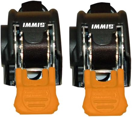CargoBuckle Mini G3 Retractable Ratchet Tie-Down - 1" x 72" Pair