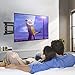 Everstone TV Wall Mount Bracket for Most 37-75 Inch Articulating Full Motion Mounts,LED,LCD and Plasma Flat Screen TVs,Curved TVs,With VESA 600 x 400 and 110LBS,HDMI Cable and Level,Fits 16