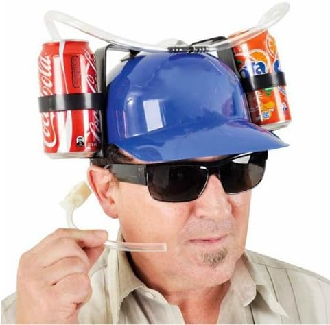 drinking hard hat