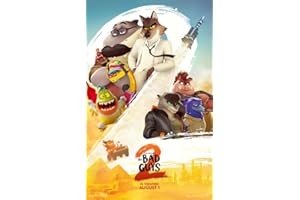 THE BAD GUYS 2-11"x17" Original Promo Movie Poster 2025 Animation