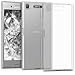 kwmobile Crystal Case for Sony Xperia XZ1 - Soft Flexible TPU Silicone Protective Cover - Transparent