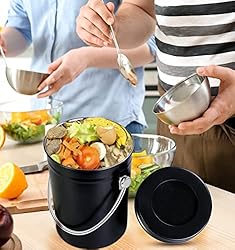 Utopia Kitchen Compost Bin for Kitchen Countertop