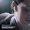 Wireless Headphones, LETSCOM Bluetoooth 5.0 Stereo Earphones True Wireless Earbuds in-Ear, IPX5 Waterproof Sport…