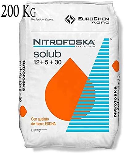 Suinga ABONO Soluble Fertilizante Nitrofoska 12-5-30. 8 Sacos de ...
