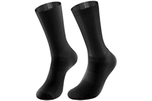 Professional Midcalf Cycling Socks With Silicone Anti Slip Strips And Breathable Air Holes, Moisture Absorbing For Road Cycli