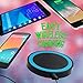 2 Pack Universal QI Wireless Cell Phone Charger Works w/all Qi-Enabled Samsung Galaxy, iPhone x, 8, 8+, Note Edge Plus S6 S7 S8, Nexus, Nokia Lumia, LG, HTC 8X/Droid DNA & More Smart phones charger