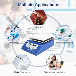 Digital Magnetic Hotplate Stirrer LED Display with