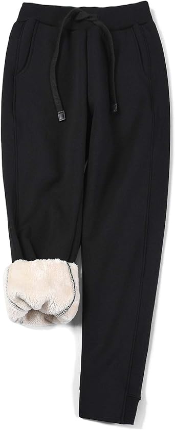 warm track pants women's